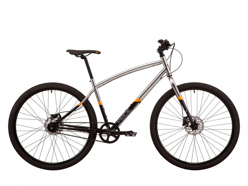 Велосипед Pride Rocksteady 8.3 28" (L, чорний/сірий)