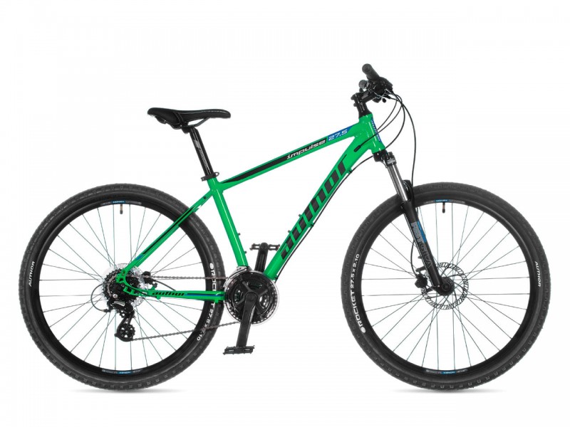 Велосипед Author Impulse 27.5" (L, зелений/чорний)