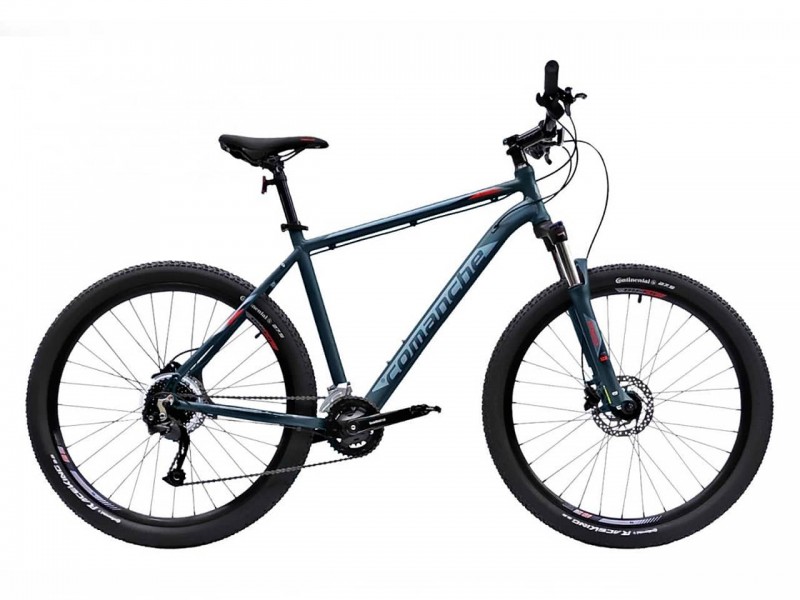 Велосипед Comanche Hurricane 27 S-Pro (17.5", чорний/сірий)