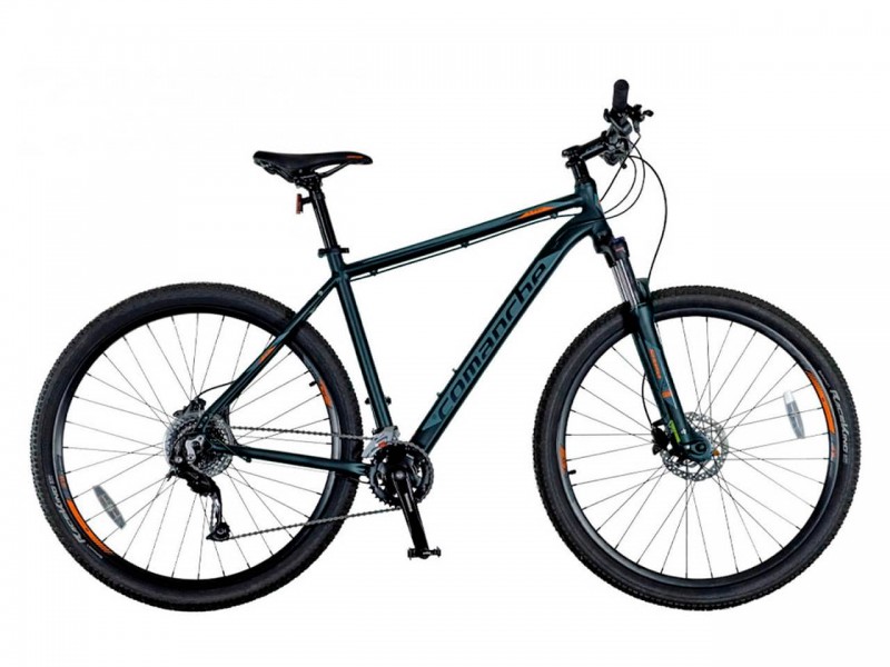 Велосипед Comanche Hurricane 29 S-Pro (17.5", чорний/сірий)
