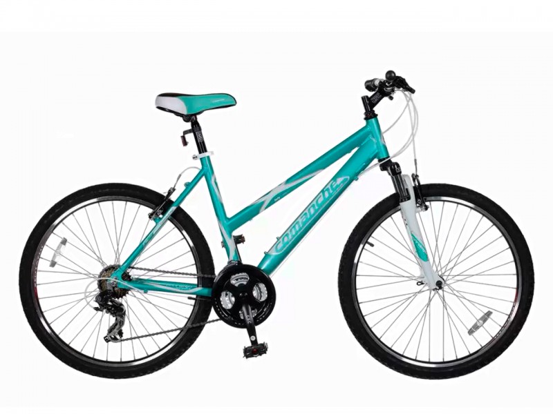 Велосипед Comanche Ontario Sport L (15", бірюзовий/білий)