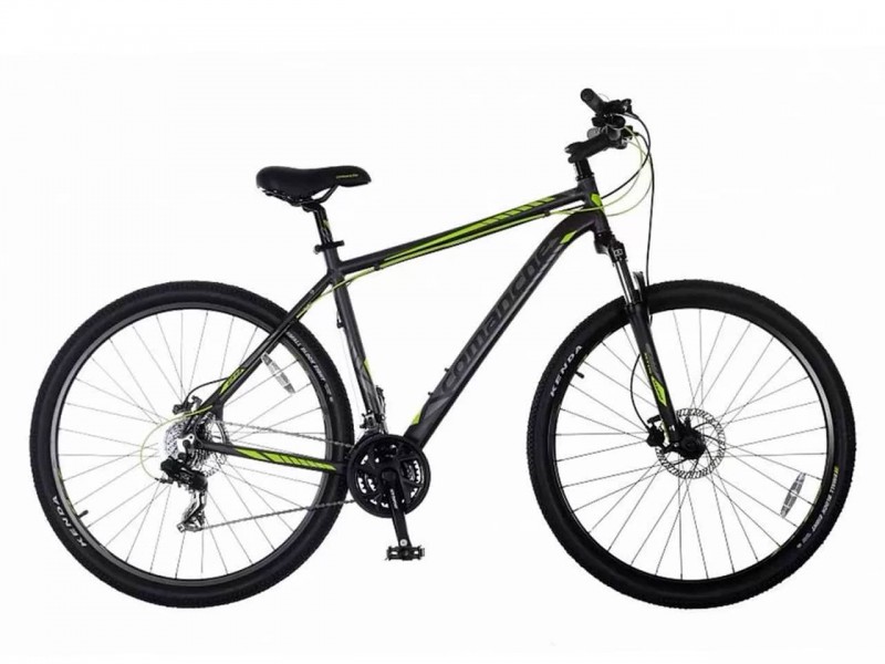 Велосипед Comanche Prairie 29 Comp (17.5", сірий/зелений)