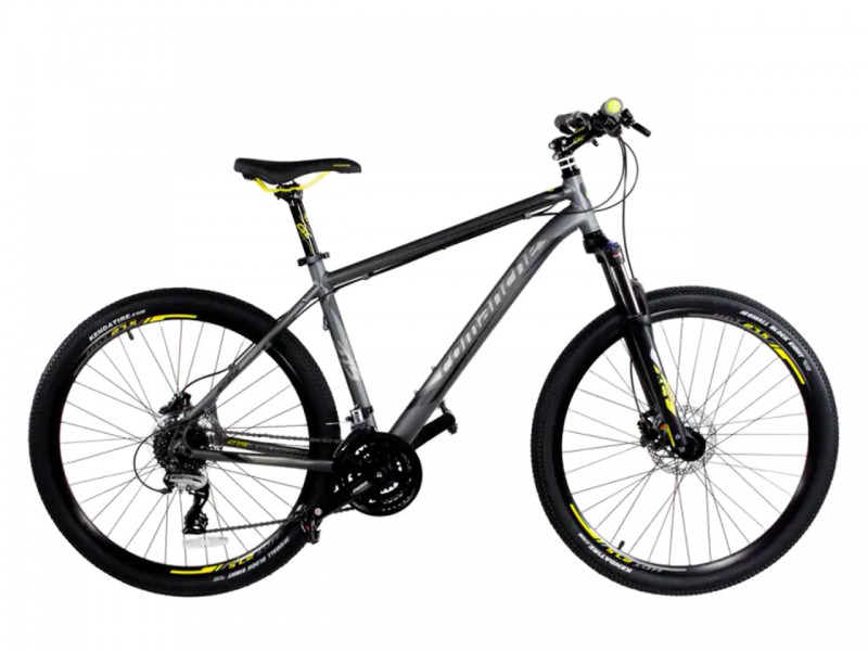 Велосипед Comanche Tomahawk 27 (16", сірий/жовтий)