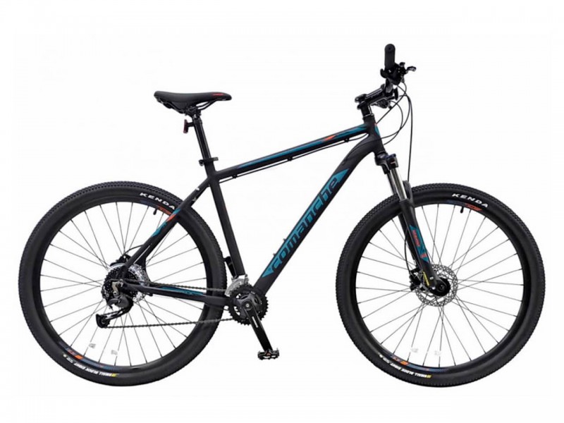 Велосипед Comanche Tomahawk 29 S-Pro (17.5", чорний/синій)