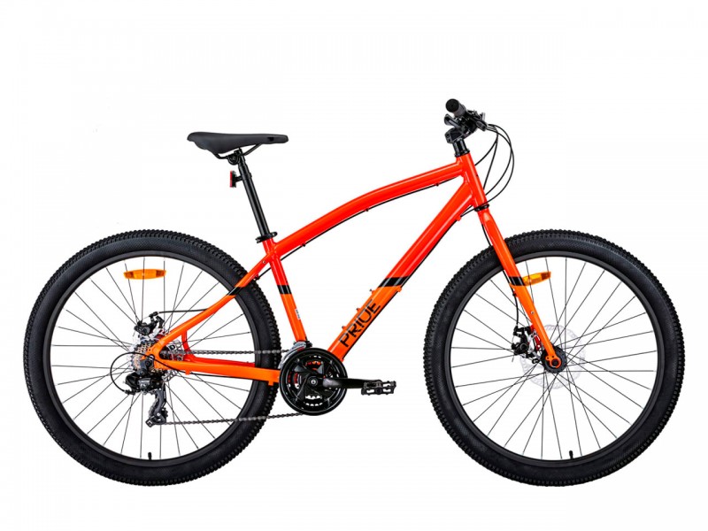 Велосипед Pride Rocksteady AL 7.1 27.5" (L, червоний, 2022)