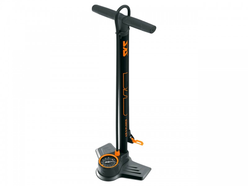 Насос для велосипеда підлоговий з манометром SKS Air-X-Plorer 10.0 Black, 145 PSI / 10 Bar
