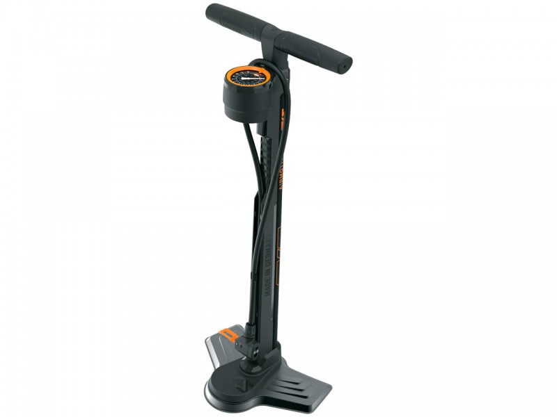 Насос для велосипеда підлоговий з манометром SKS Airmotion 12.0 Black, 174 PSI / 12 Bar