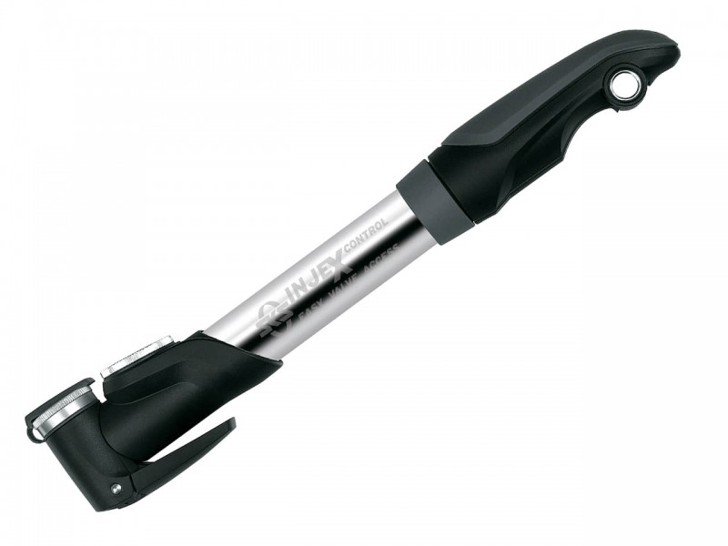 Насос для велосипеда компактний телескопічний з манометром SKS Injex Control Silver, 145 PSI / 10 Bar