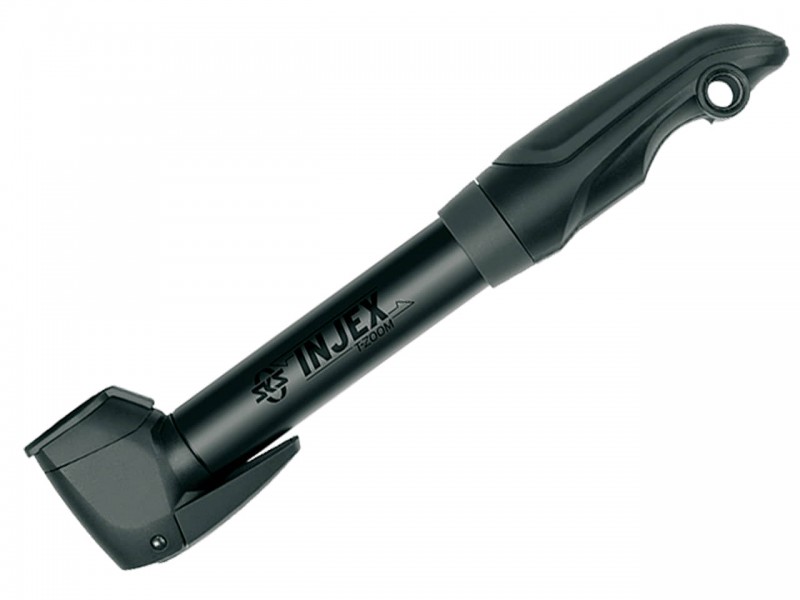 Насос для велосипеда компактний телескопічний SKS Injex T-Zoom Black, 145 PSI / 10 Bar