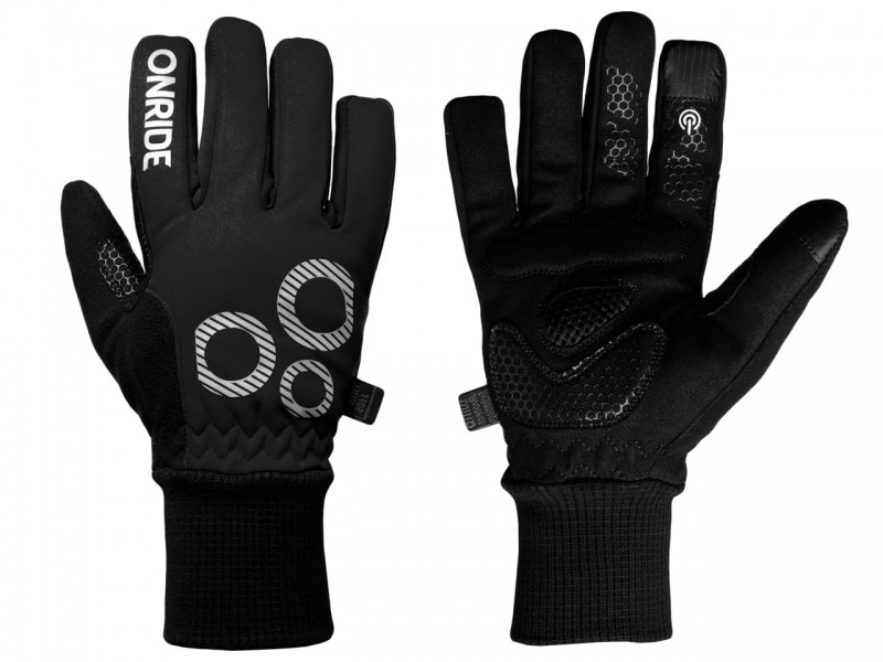 Велорукавички Onride Icy 20 (чорний, L)