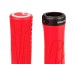 Гріпси на велосипед Ergon GA2 (136 мм, з замком, Risky Red)
