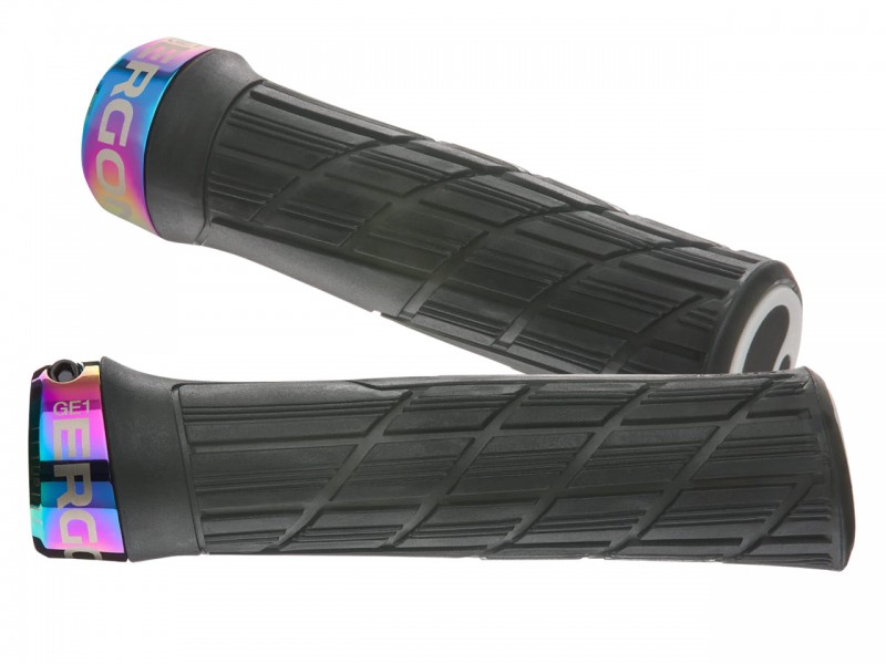 Грипсы на велосипед Ergon GE1 Evo Factory (135 мм, с замком, Frozen Stealth / Oil Slick) Грипсы на велосипед Ergon GE1 Evo Factory (135 мм, с замком, Frozen Stealth / Oil Slick)