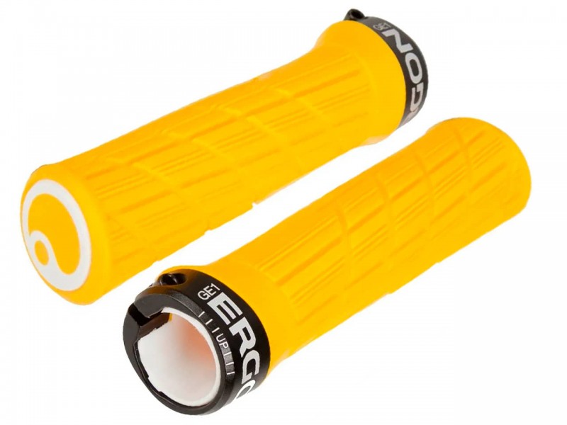 Грипсы на велосипед Ergon GE1 Evo (135 мм, с замком, Yellow Mellow) Грипсы на велосипед Ergon GE1 Evo (135 мм, с замком, Yellow Mellow)