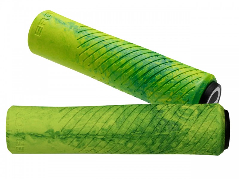 Грипсы на велосипед Ergon GXR Large (132 мм, без замка, Lava Yellow / Green) Грипсы на велосипед Ergon GXR Large (132 мм, без замка, Lava Yellow / Green)