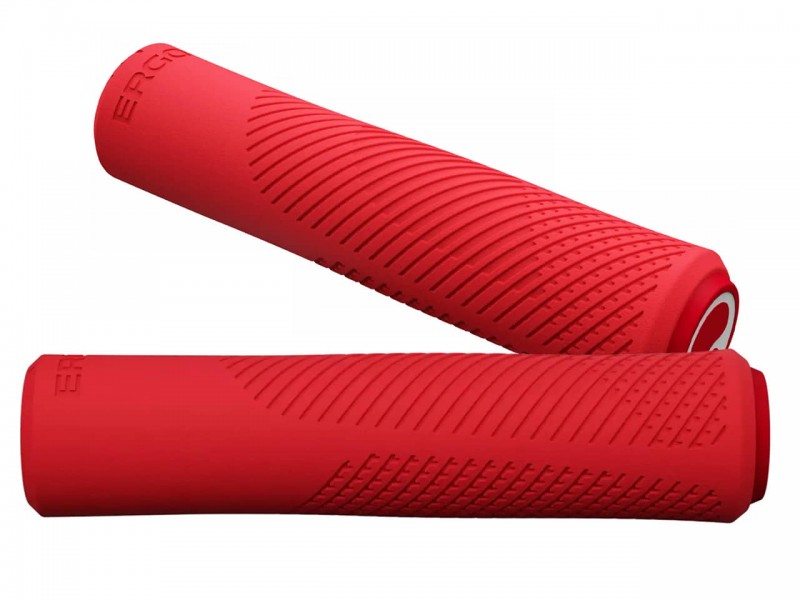 Грипсы на велосипед Ergon GXR Large (132 мм, без замка, Risky Red) Грипсы на велосипед Ergon GXR Large (132 мм, без замка, Risky Red)