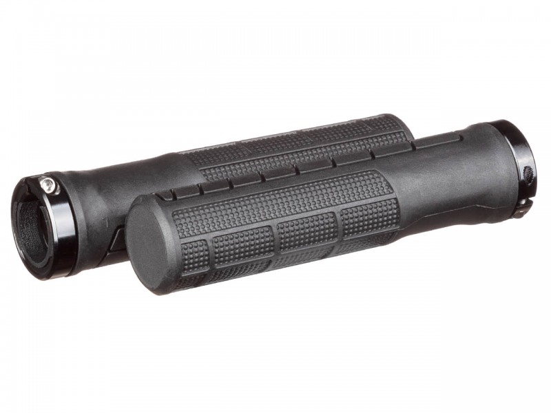 Гріпси на велосипед Onride Hilt 20 (136 мм, з замком, чорний)