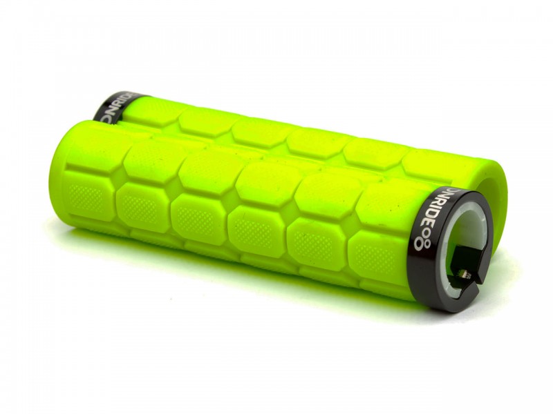 Гріпси на велосипед Onride GripControl (130мм, з замком, зелений)