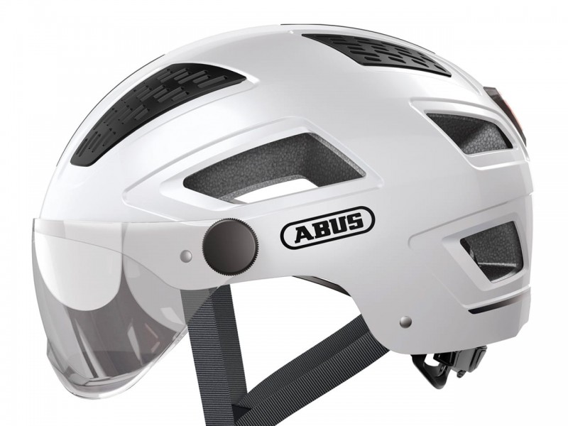 Шолом велосипедний ABUS HYBAN 2.0 ACE Polar White L (56-61 см)