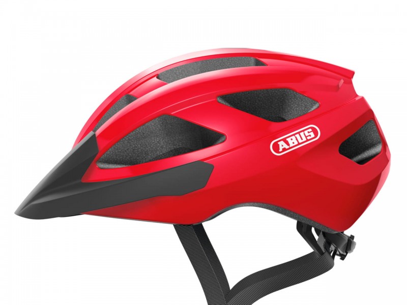 Шолом велосипедний ABUS MACATOR Blaze Red L (58-62 см)