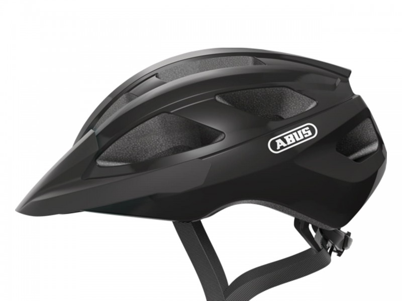 Шолом велосипедний ABUS MACATOR Velvet Black L (58-62 см)