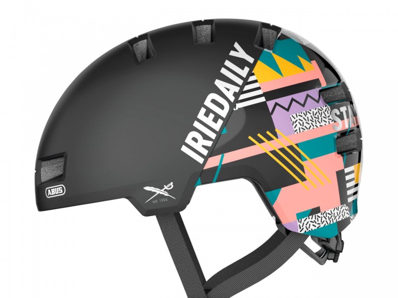 Шолом велосипедний ABUS SKURB ACE Iriedaily Black L (58-61см)