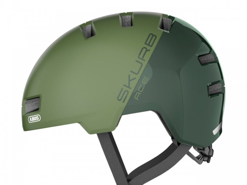 Шолом велосипедний ABUS SKURB ACE Jade Green L (58-61 см)