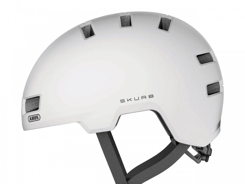 Шолом велосипедний ABUS SKURB Polar White L (58-61 см)