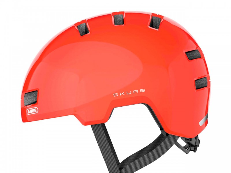 Шолом велосипедний ABUS SKURB Signal Orange L (58-61 см)