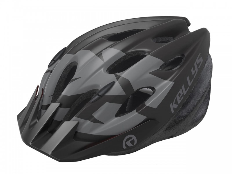 Шолом велосипедний KLS Blaze 18 матовий чорний S/M (54-57 см)