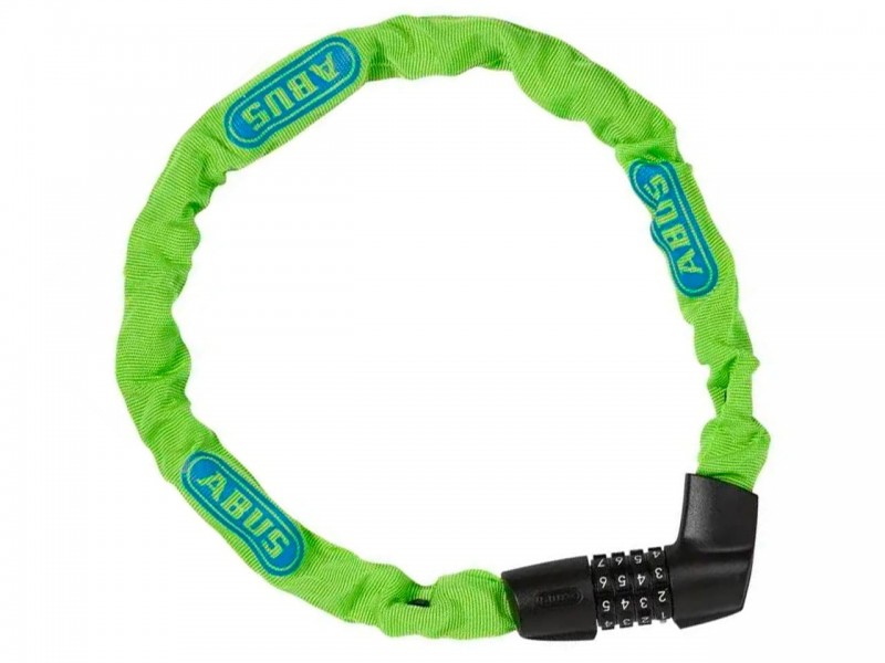 Велозамок с цепью ABUS 1385/75 Tresor Neon Green
