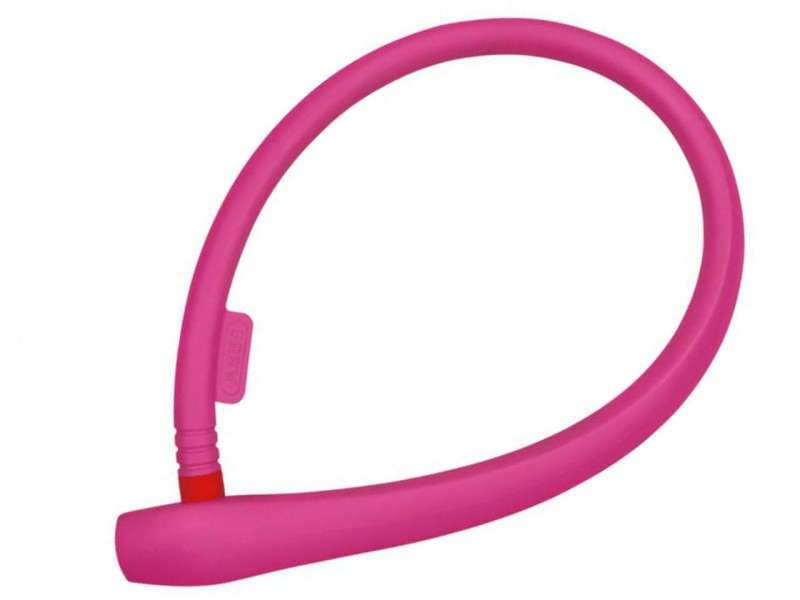 Велозамок з тросом ABUS 560/65 uGrip Pink