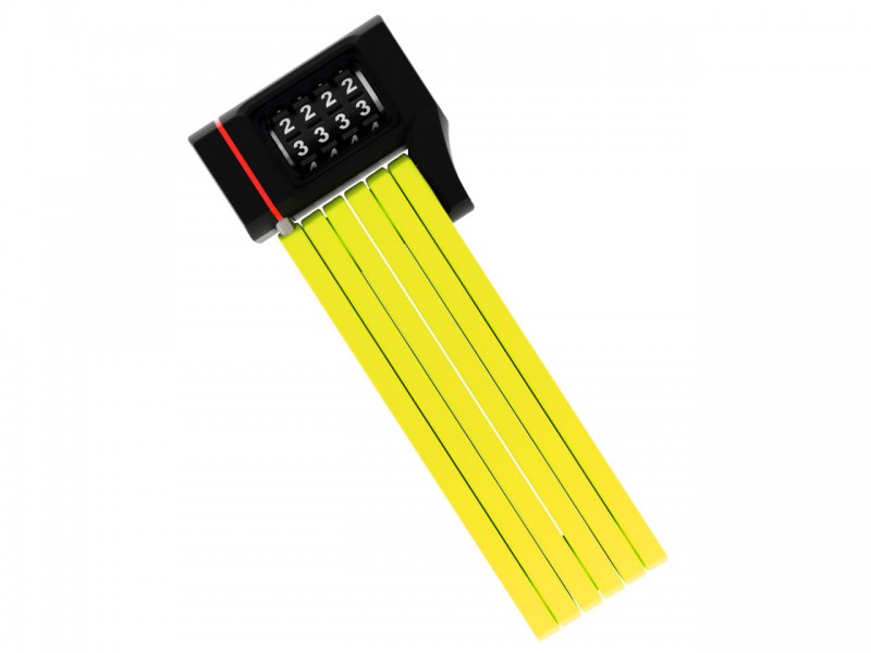 Велозамок сегментний ABUS 5700C/80 Bordo uGrip Combo Lime SH