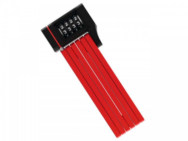 Велозамок сегментний ABUS 5700C/80 Bordo uGrip Combo Red SH