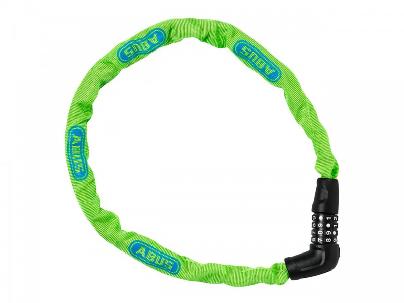 Велозамок з ланцюгом ABUS 5805C/75 Steel-O-Chain Lime