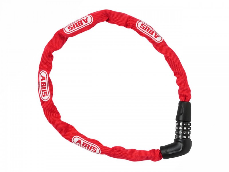 Велозамок з ланцюгом ABUS 5805C/75 Steel-O-Chain Red