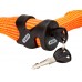 Велозамок з ланцюгом ABUS 7210/110 Ivera Sparkling Orange Велозамок з ланцюгом ABUS 7210/110 Ivera Sparkling Orange