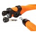 Велозамок з ланцюгом ABUS 7210/110 Ivera Sparkling Orange Велозамок з ланцюгом ABUS 7210/110 Ivera Sparkling Orange