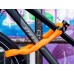Велозамок з ланцюгом ABUS 7210/110 Ivera Sparkling Orange Велозамок з ланцюгом ABUS 7210/110 Ivera Sparkling Orange