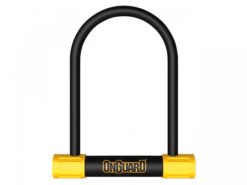 Велозамок U-подібний Onguard Bulldog Combo STD LM (скоба, 115x230, чорний/жовтий)