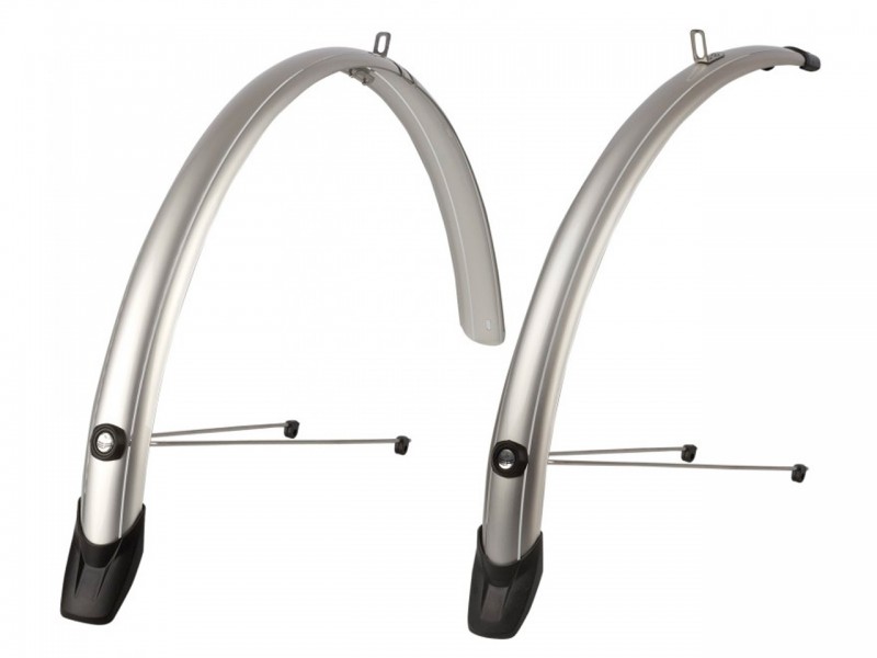Крила для велосипеда 26" Polisport Towny (51 мм) сріблястий