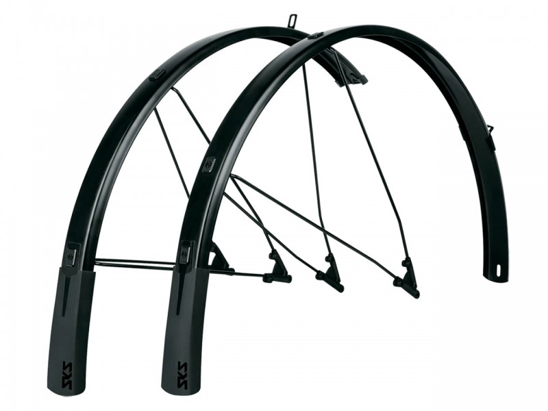 Крила для велосипеда 28" SKS Bluemels Style 46mm Black