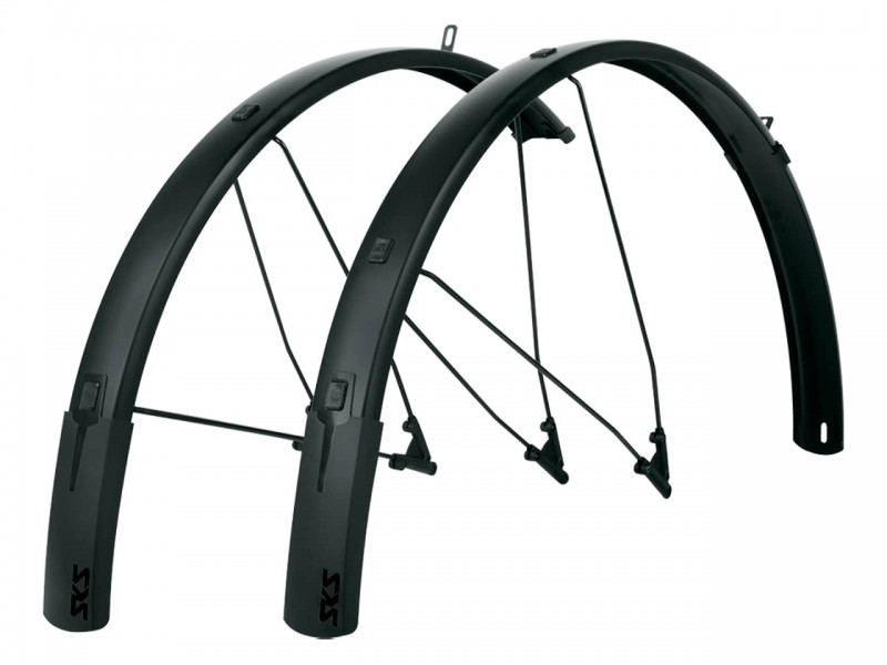 Крила для велосипеда 28" SKS Bluemels Style 56mm Black