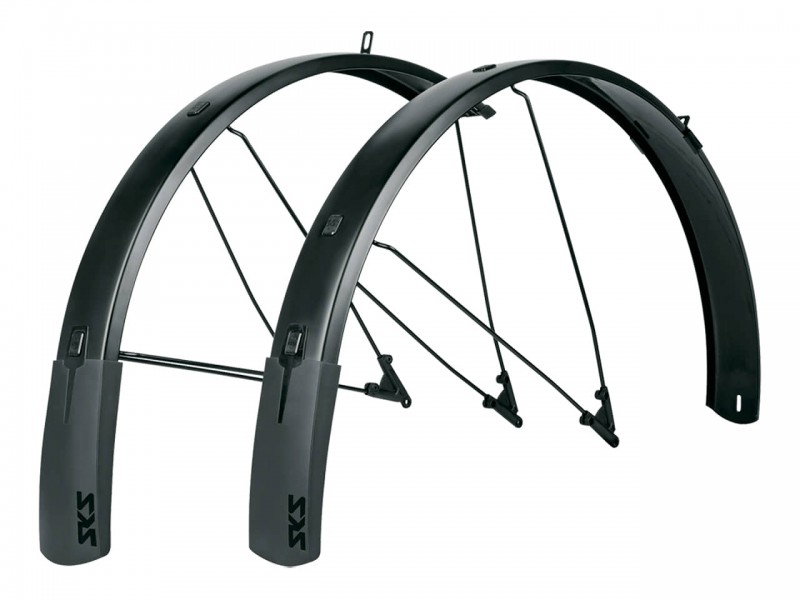 Крила для велосипеда 28" SKS Bluemels Style 75mm Black