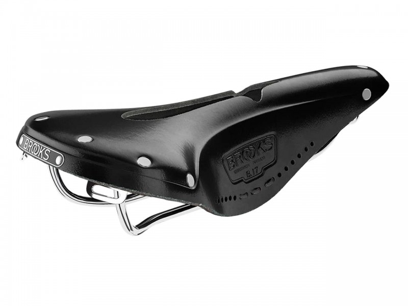Сідло для велосипеда BROOKS B17 Narrow Carved Black