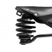 Сідло для велосипеда BROOKS Flyer Carved Black Сідло для велосипеда BROOKS Flyer Carved Black