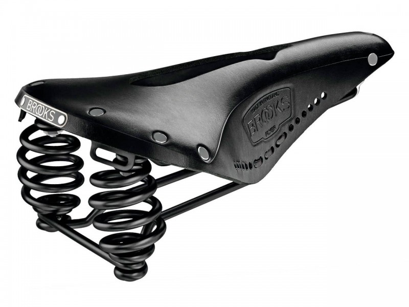 Сідло для велосипеда BROOKS Flyer Carved Black