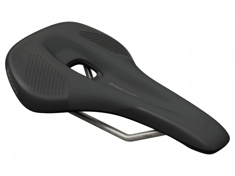 Седло для велосипеда Ergon SR Allroad Comp Men (M/L, 249x151 мм, черный) Седло для велосипеда Ergon SR Allroad Comp Men (M/L, 249x151 мм, черный)