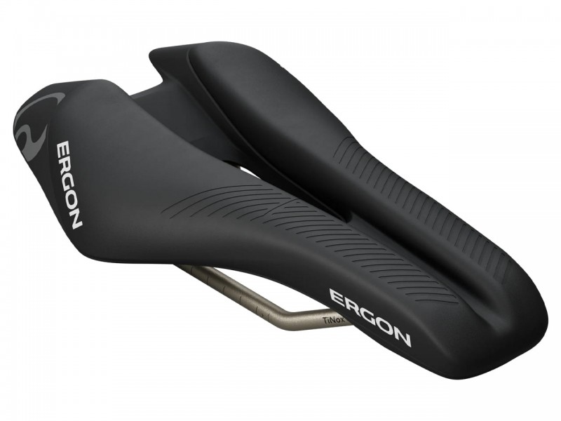 Сідло для велосипеда Ergon SR Tri Men Front (One Size, 240x135 мм, чорний)
