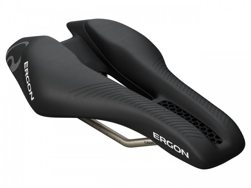 Сідло для велосипеда Ergon SR Tri Women Front (One Size, 240x135 мм, чорний)