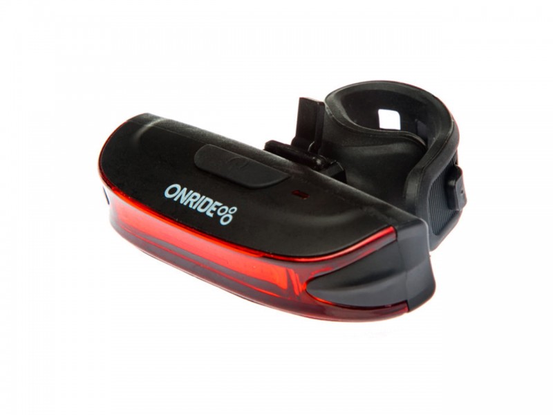 Блимавка велосипедна задня Onride Bright (65 lm, 500 mAh, Type-C)